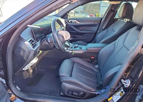 2024 BMW I4 Edrive 40 z USA, uszkodzony, nr VIN WBY73AW03RFS83974